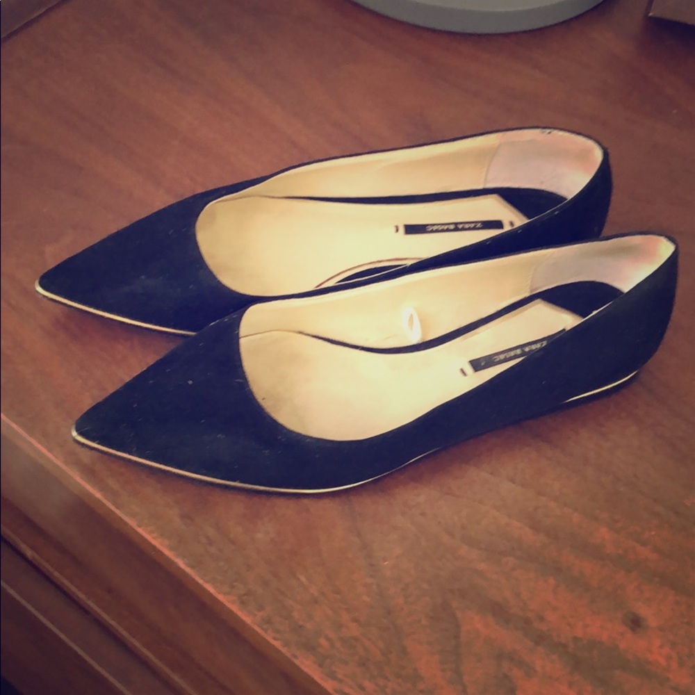 Zara pointy toe flats
